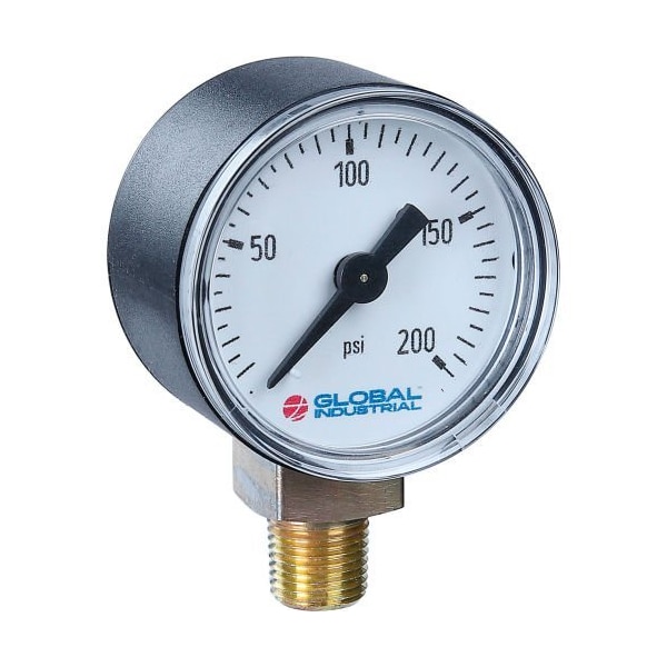 Wika 2 Pressure Gauge 15 PSI 1/4 NPT LM Plastic 52925735 - main